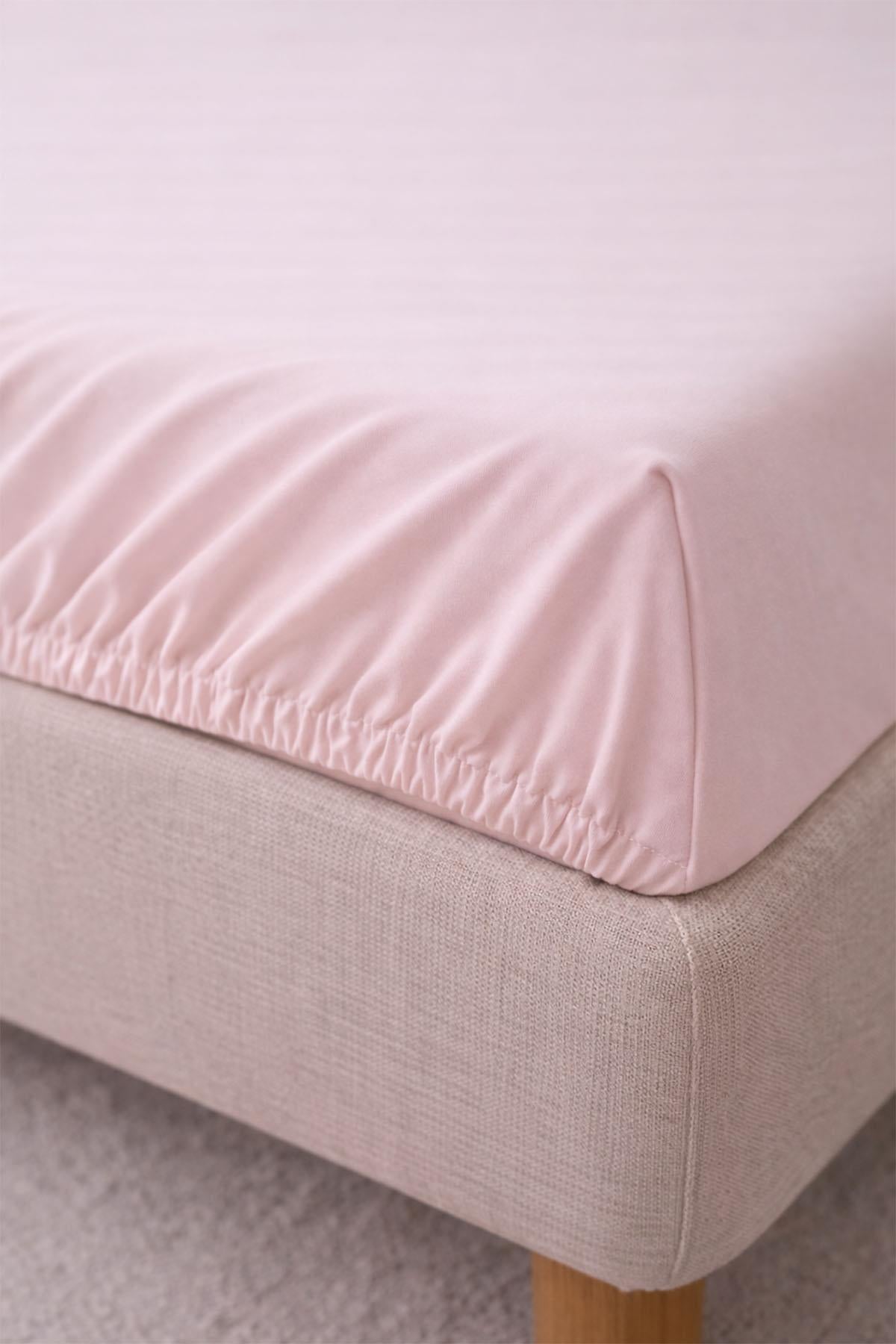 Basic Cotton Satin Single Fitted Sheet (100 x 200 cm)