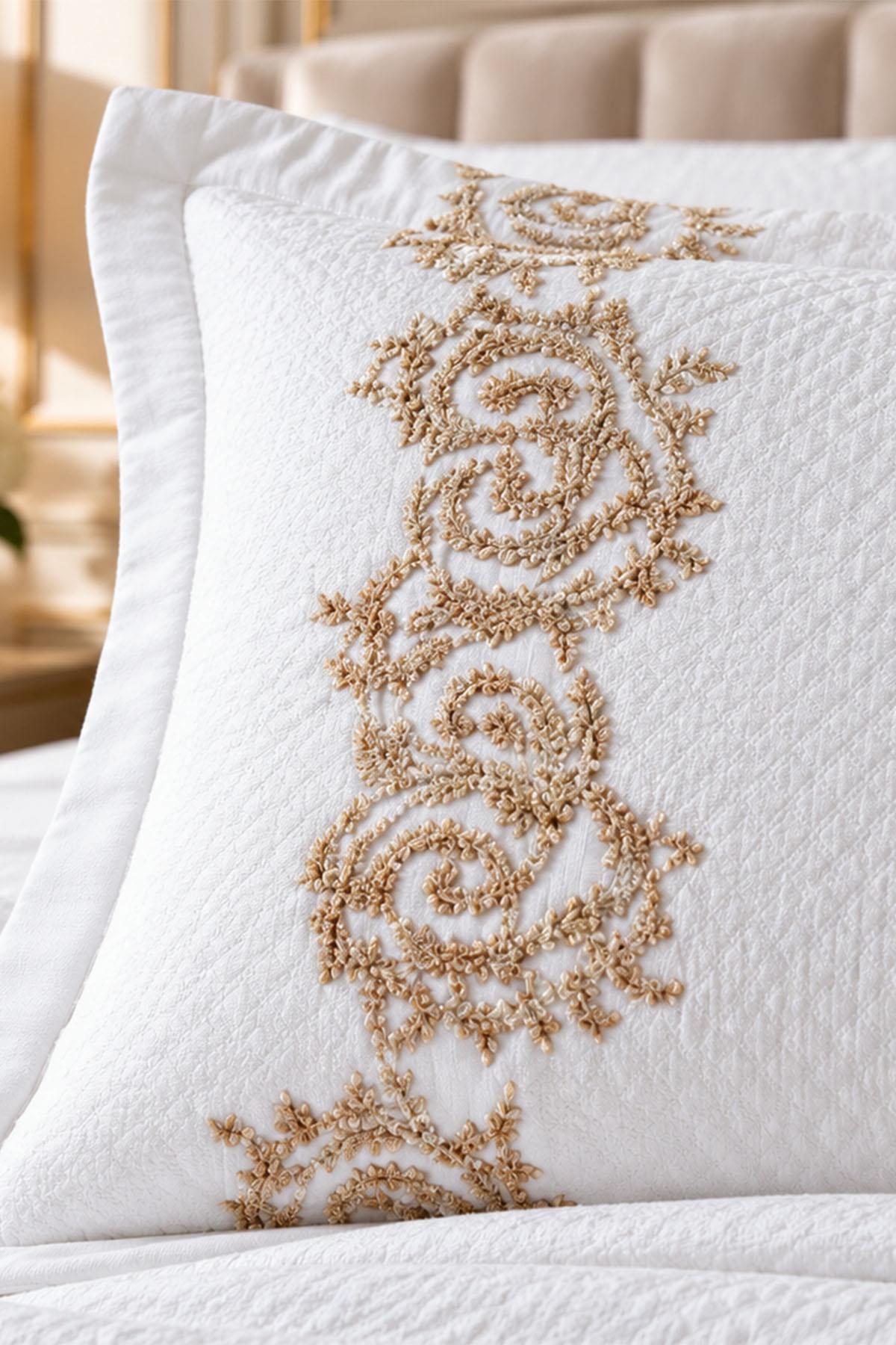 Como Doppelbett-Steppdecken-Set aus 100 % Baumwolle