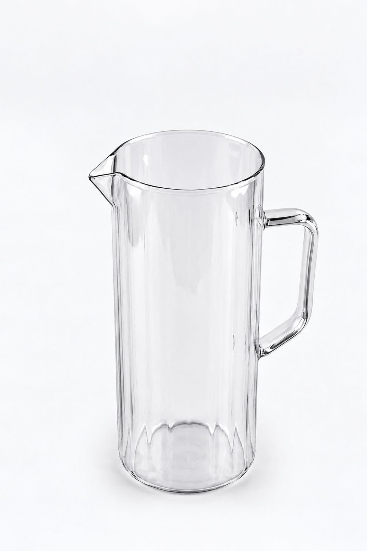 Timeless Glaskaraffe mit Optik-Design (8 x 20 cm)