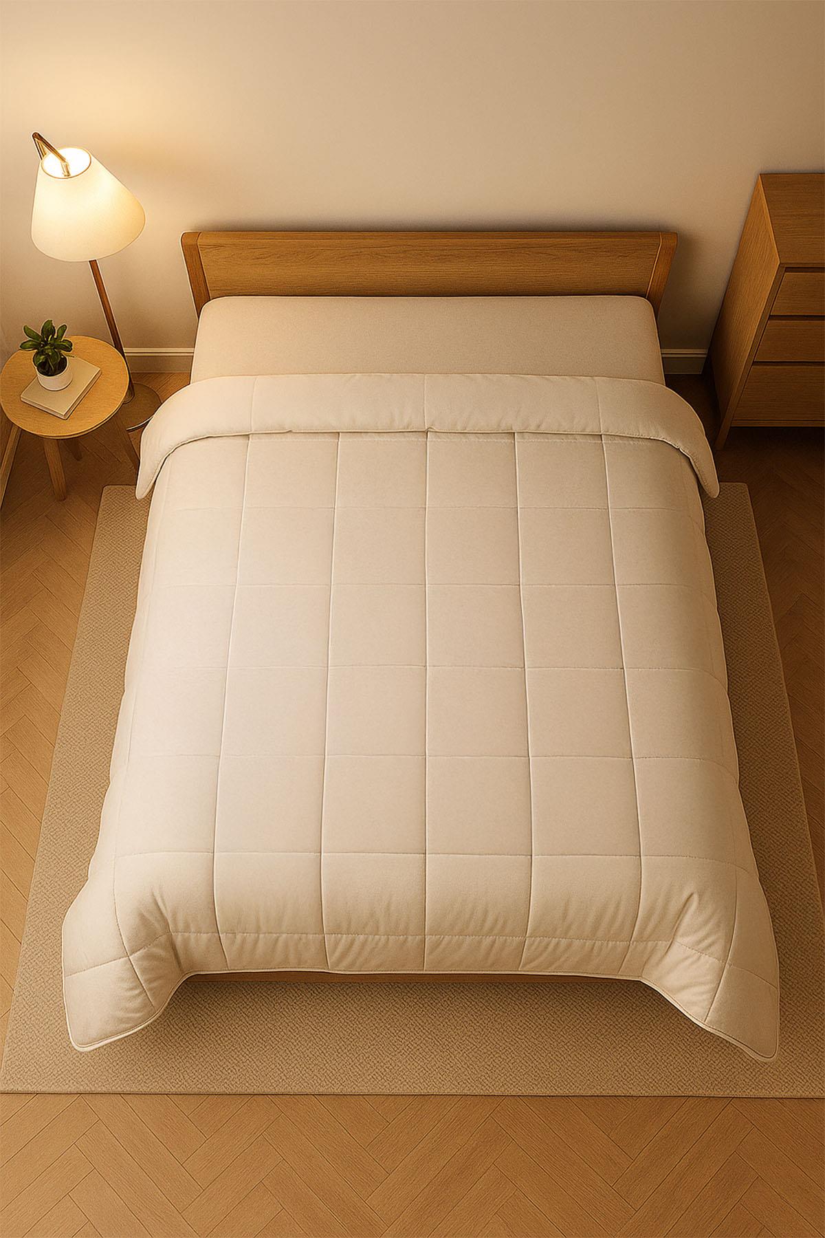 Wollbettdecke Doppelbett (195 x 215 cm)