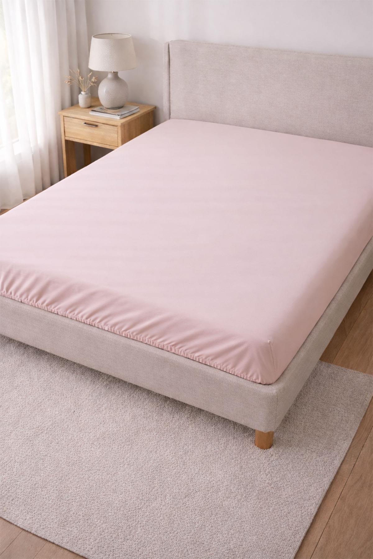 Basic Cotton Satin Single Fitted Sheet (100 x 200 cm)