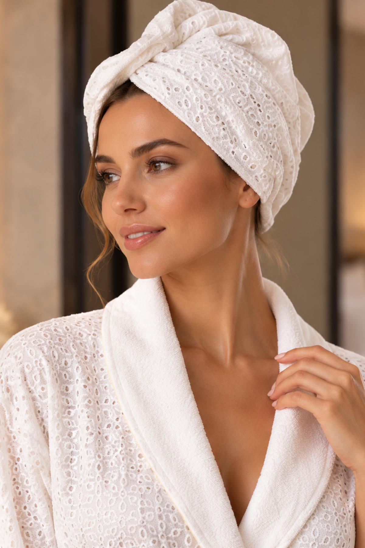 Bolera Bambus-Bademantel-Set für Damen