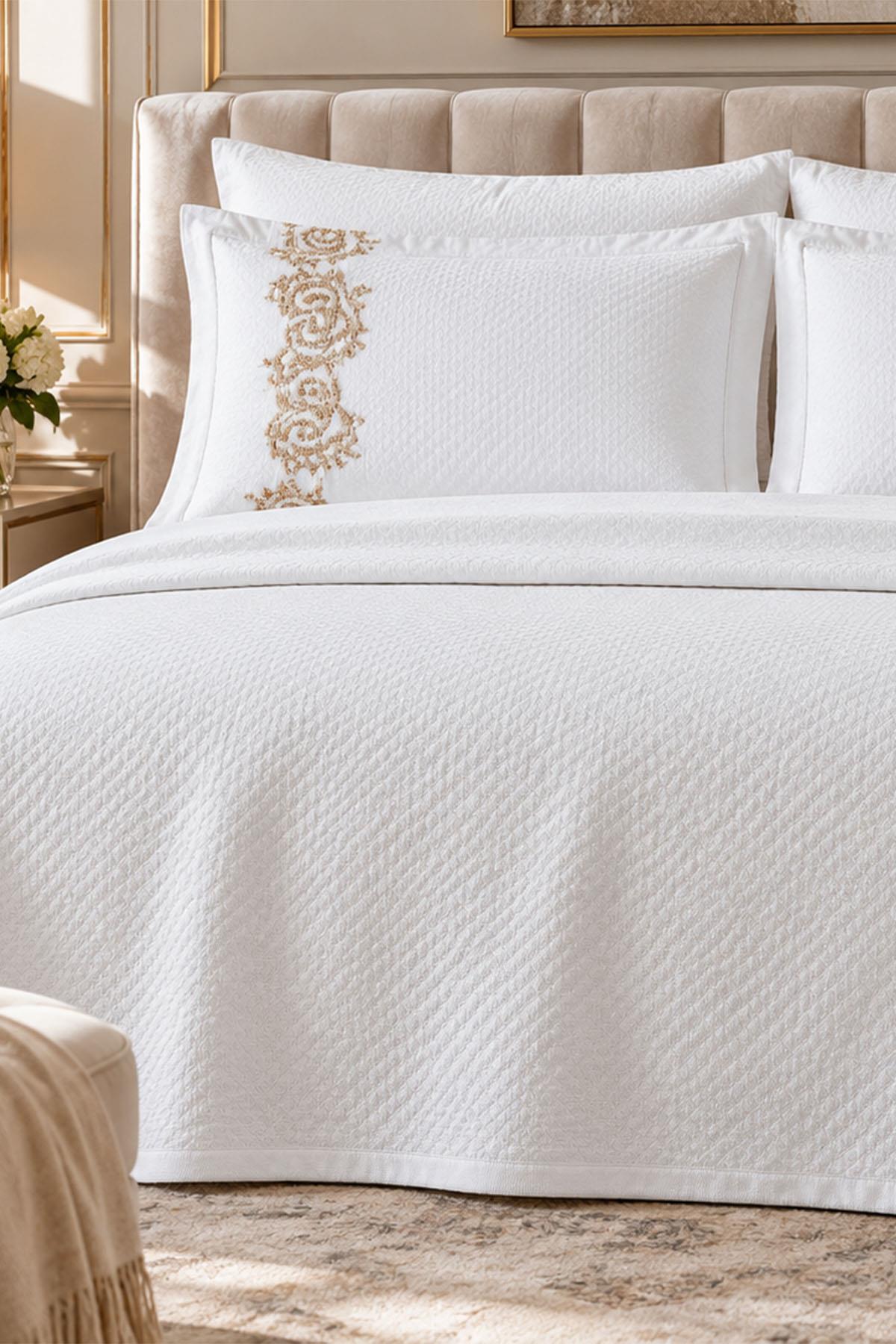 Como Doppelbett-Steppdecken-Set aus 100 % Baumwolle