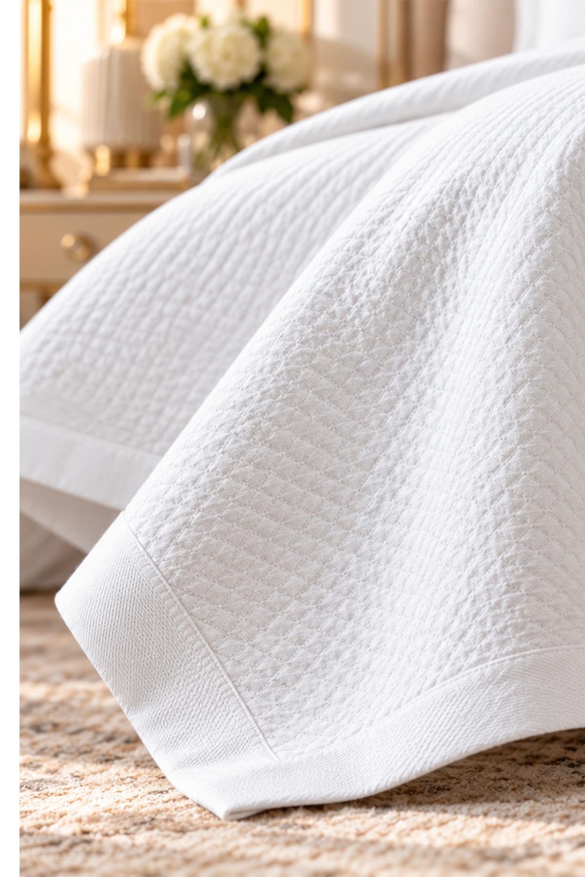 Como Doppelbett-Steppdecken-Set aus 100 % Baumwolle