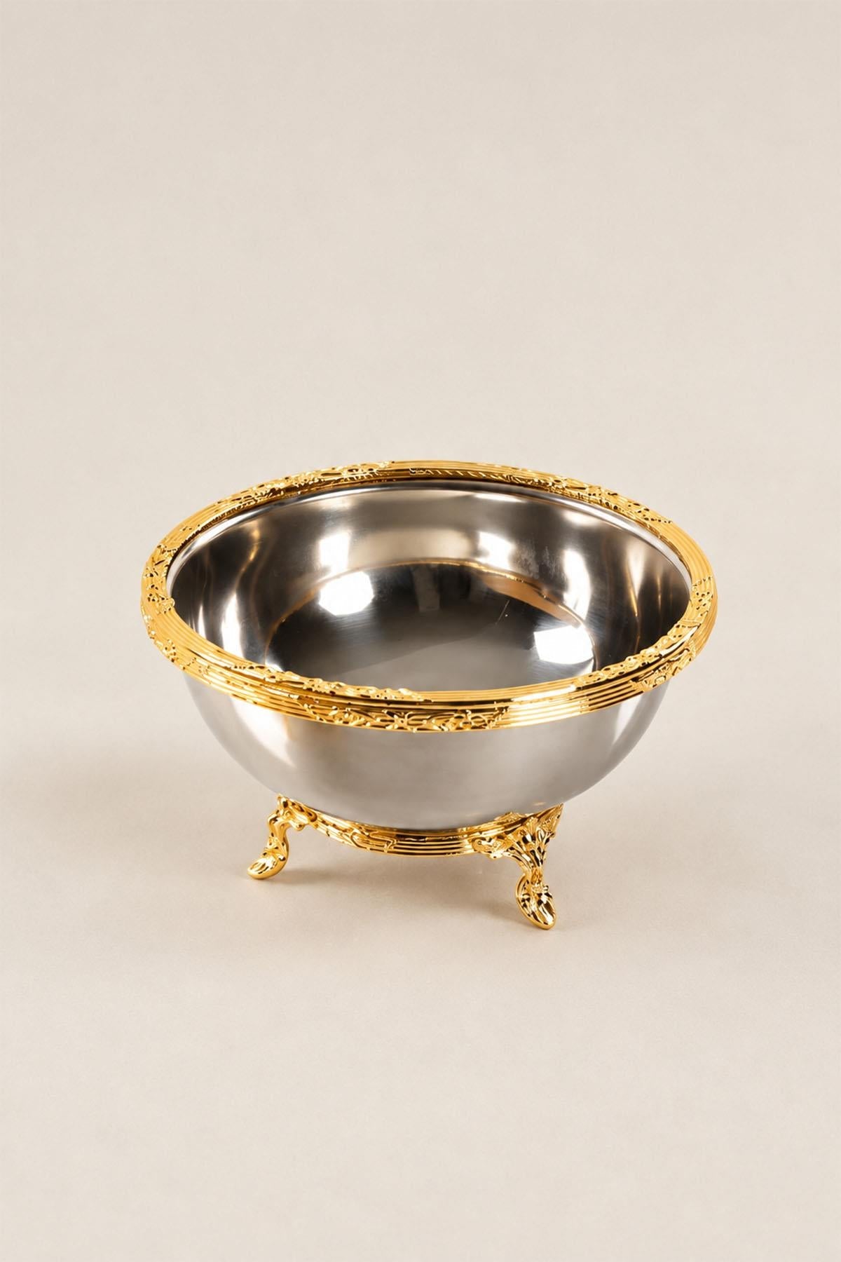 Kessa Servierschüssel mit Golddetail (17 cm)