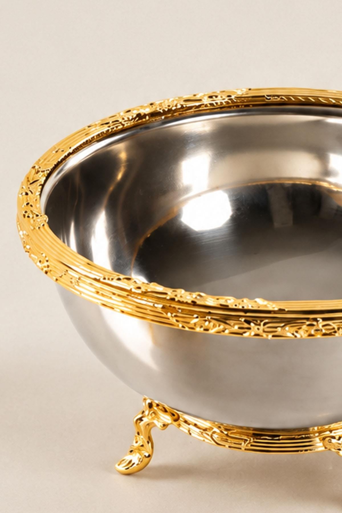 Kessa Servierschüssel mit Golddetail (17 cm)