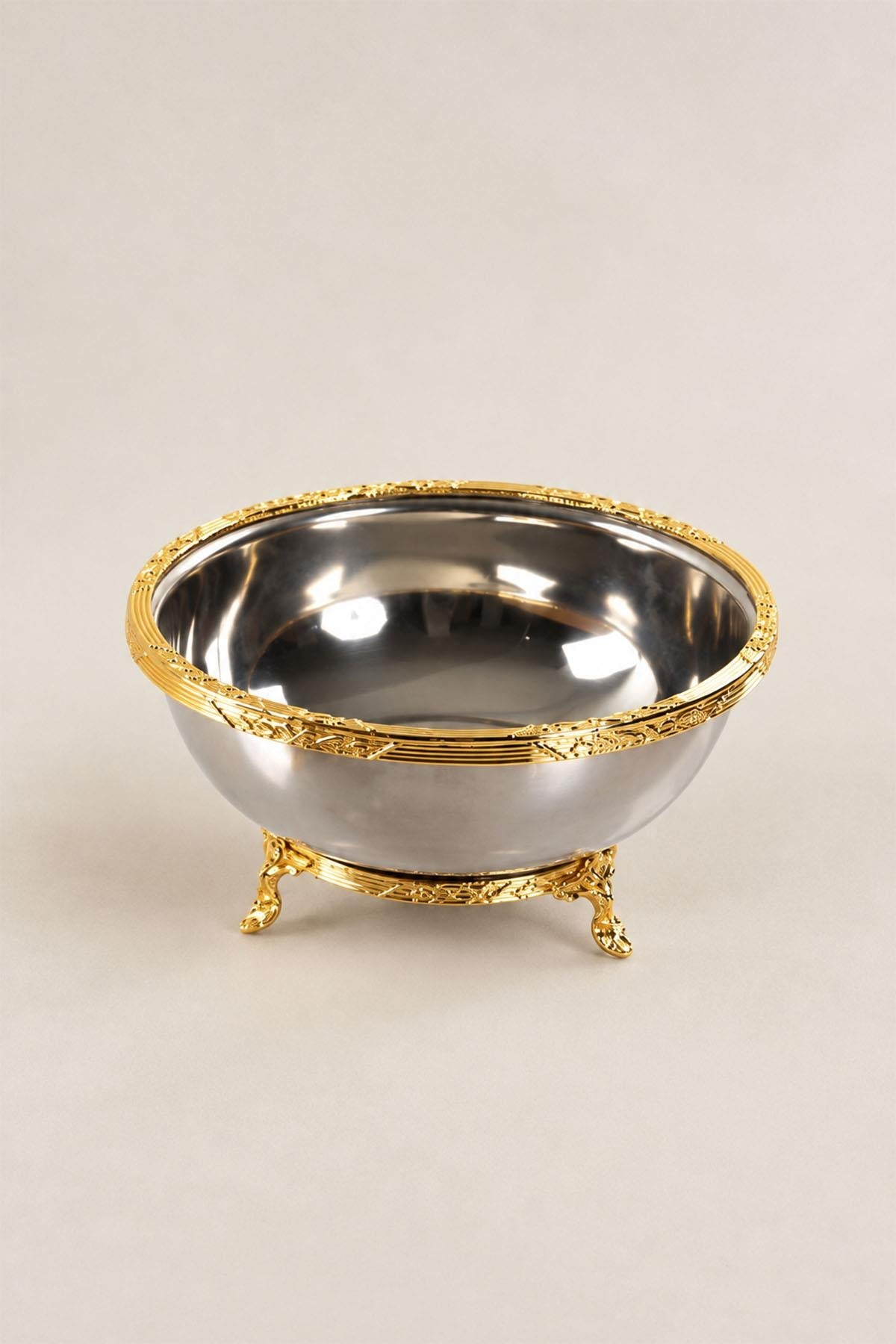 Kessa Servierschüssel mit Golddetail (21 cm)