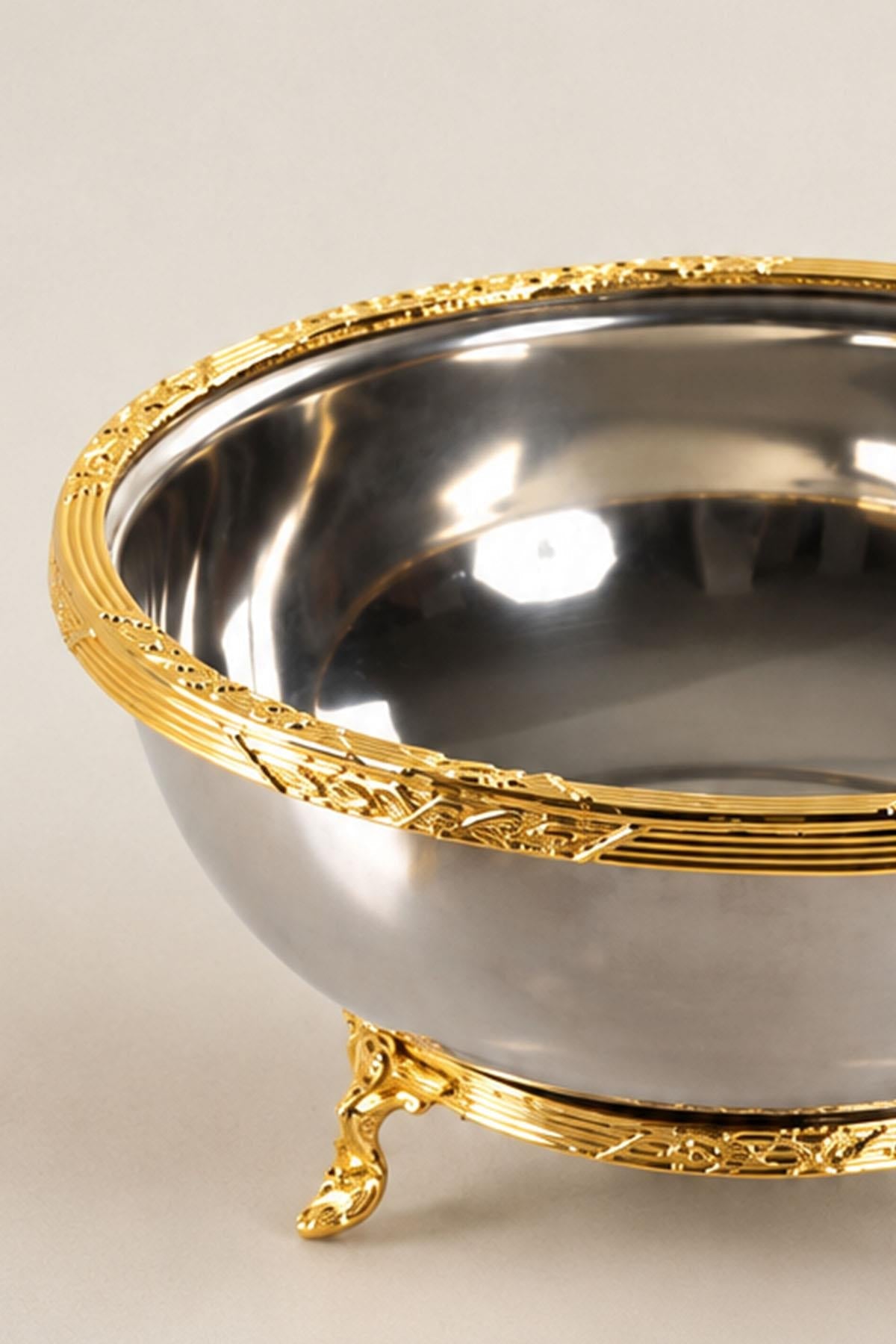 Kessa Servierschüssel mit Golddetail (21 cm)