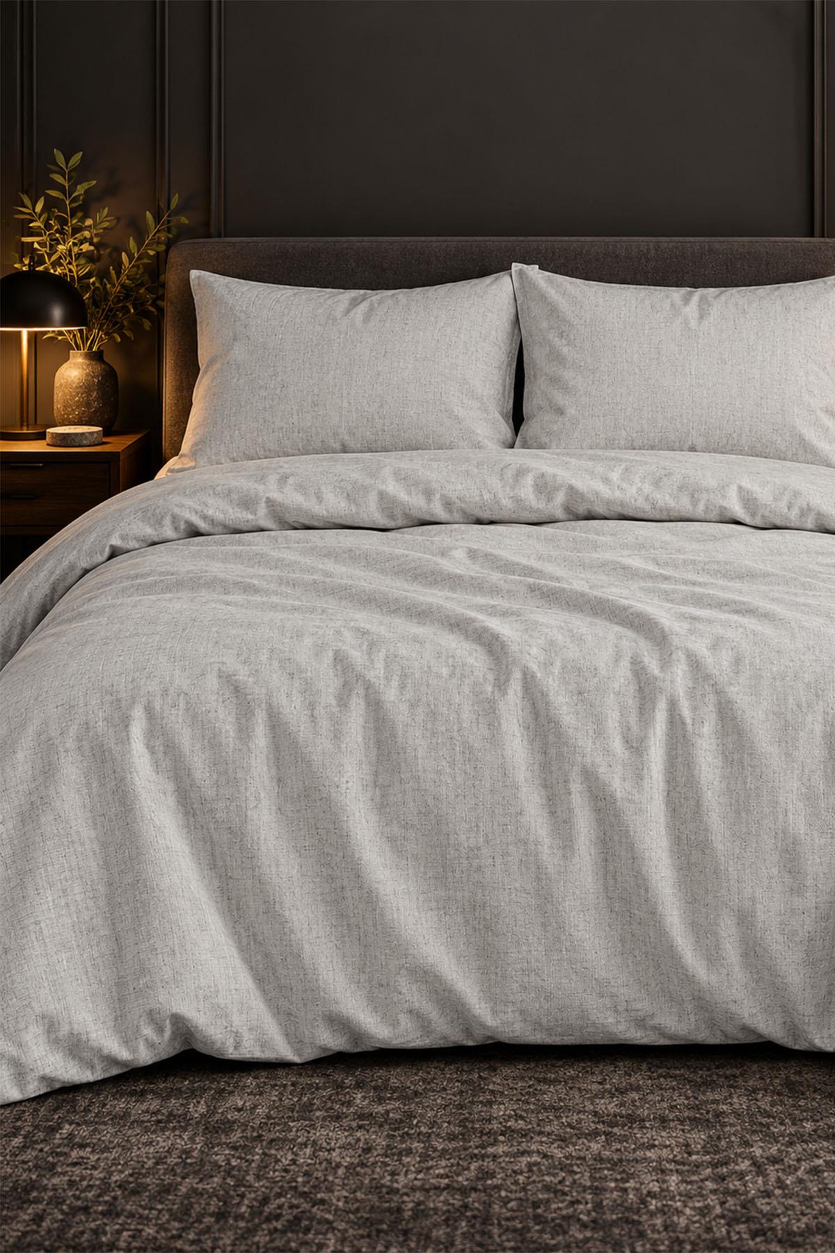 Lino 100% Baumwolle Doppelbettwäsche-Set, 3-teilig