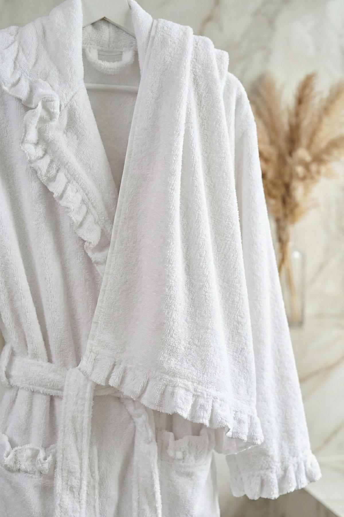 Marla Damen-Bademantel-Set aus Baumwolle