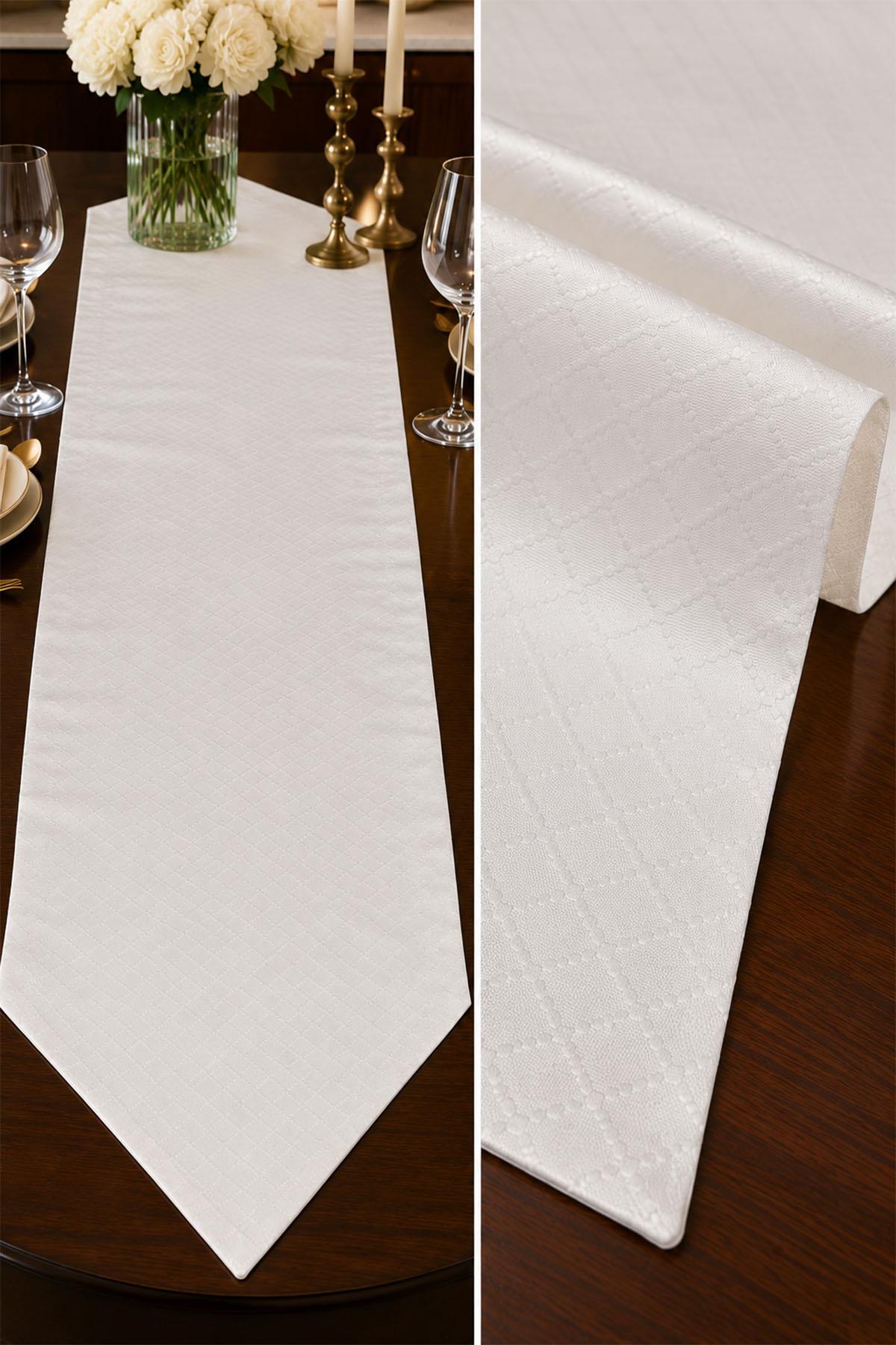 Sodano fleckabweisender, pflegeleichter Tischläufer (40 x 140 cm)